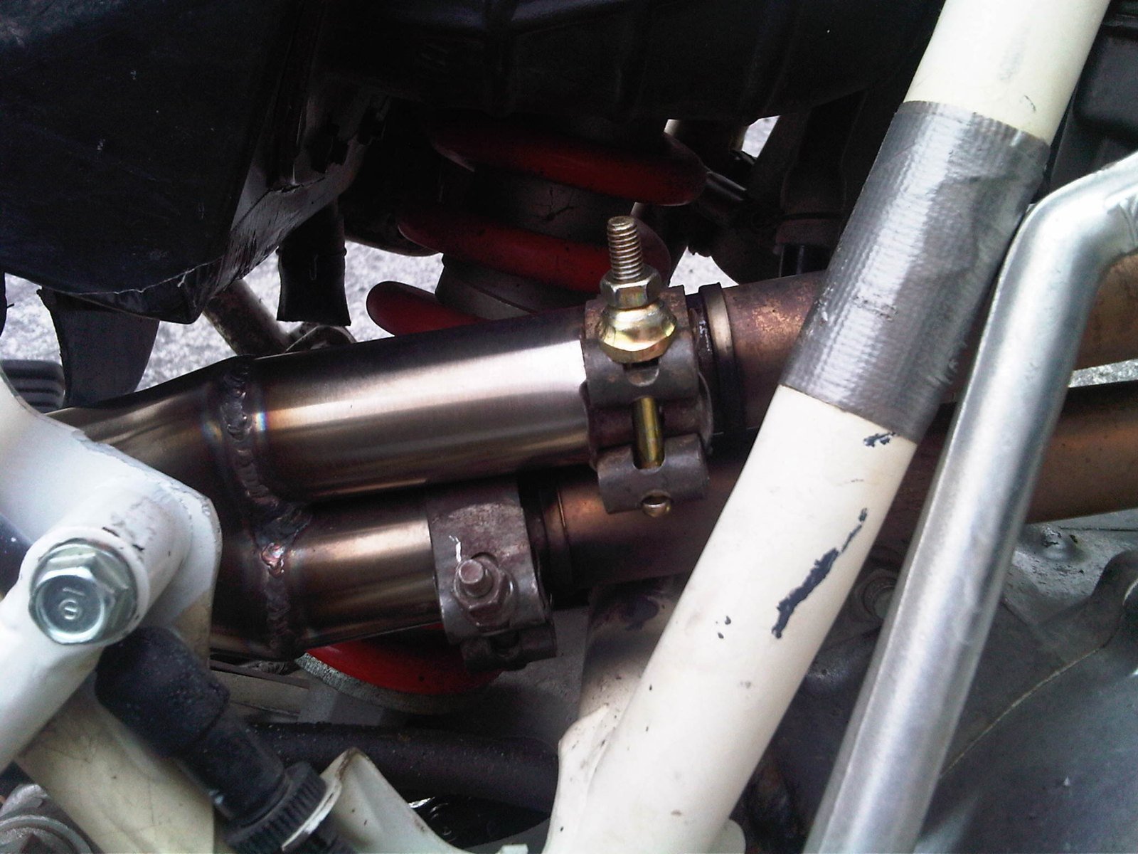 GPR Furore juodas duslintuvas (homologuotas) – Honda XR 600 R 1991–1999 – nuotrauka 4