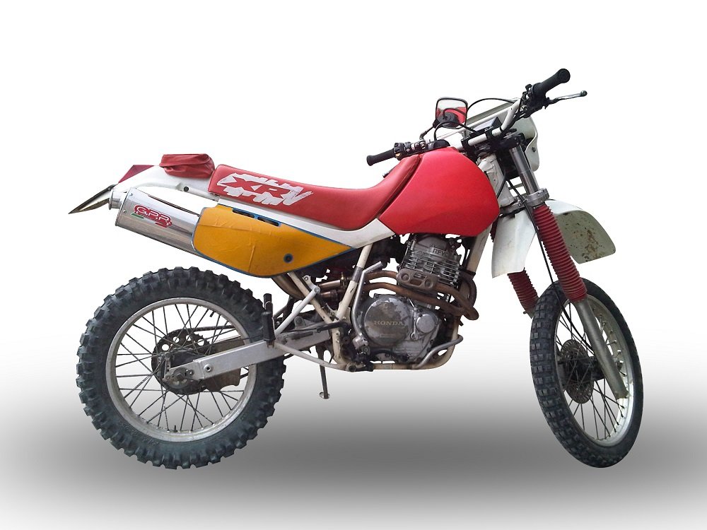 GPR Trioval plieno duslintuvas (homologuotas) – Honda XR 600 R 1991–1999 – nuotrauka 4