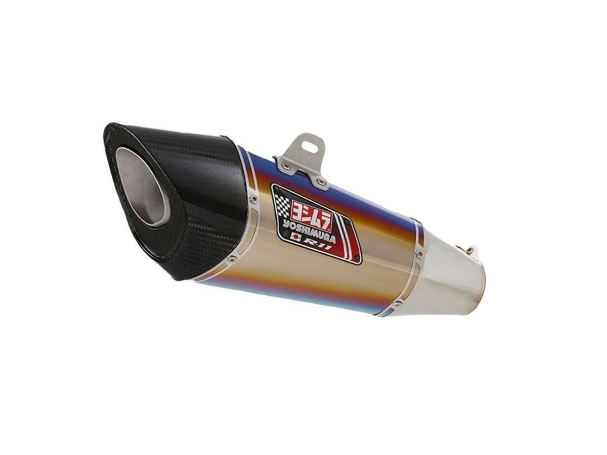 Yoshimura R11 SQ mėlyno titano pilna išmetimo sistema (lenktyninė) – Suzuki GSX-R 1000 R 2017–2024 / Suzuki GSX-R 1000 2017–2024
