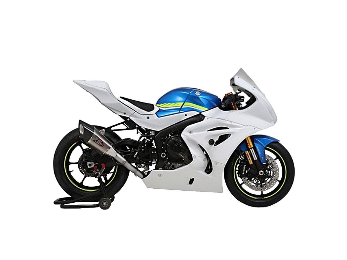 Yoshimura R11 SQ nerūdijančio plieno pilna išmetimo sistema (lenktyninė) – Suzuki GSX-R 1000 R 2017–2024 / Suzuki GSX-R 1000 2017–2024 – nuotrauka 3
