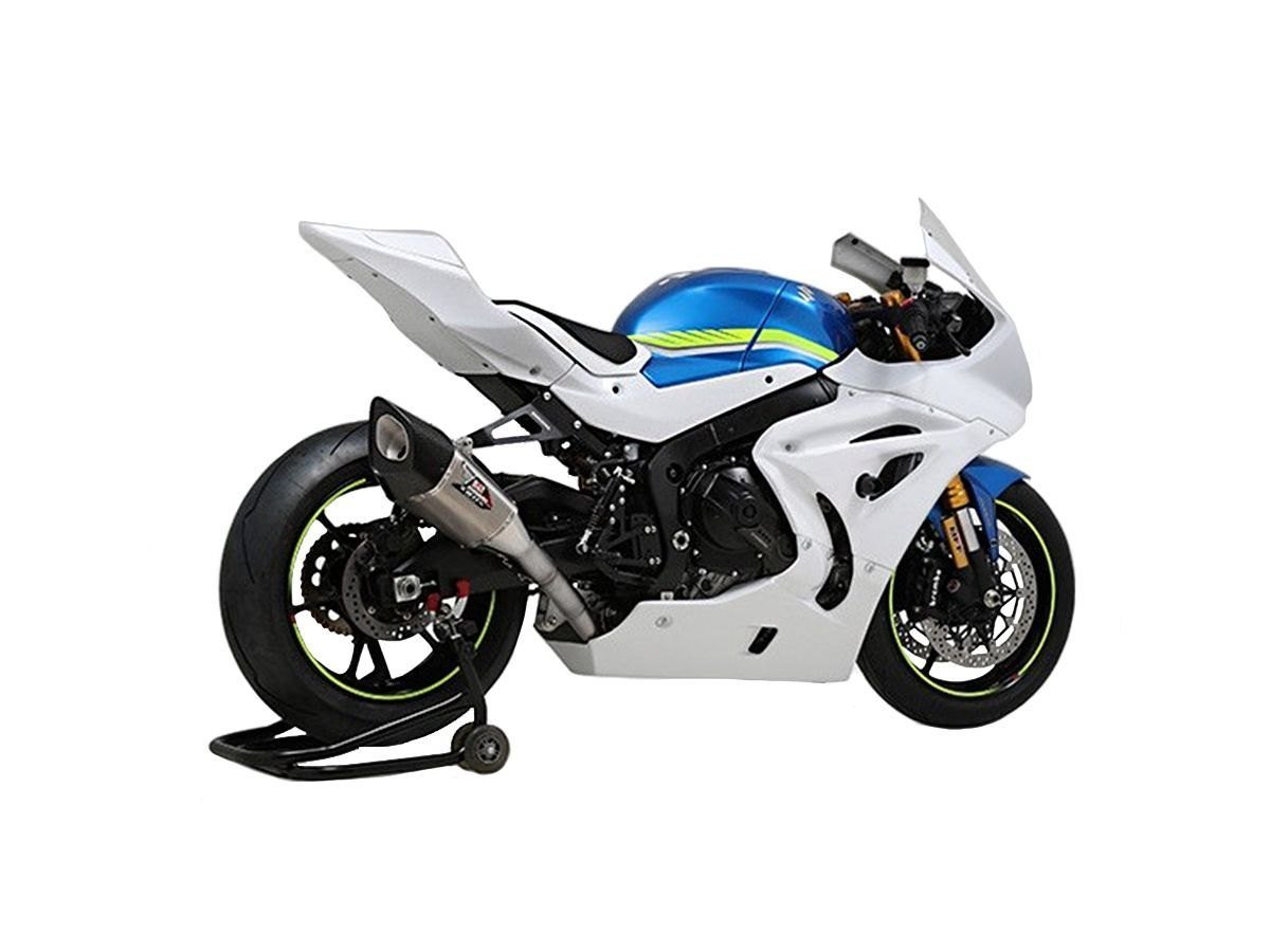 Yoshimura R11 SQ nerūdijančio plieno pilna išmetimo sistema (lenktyninė) – Suzuki GSX-R 1000 R 2017–2024 / Suzuki GSX-R 1000 2017–2024 – nuotrauka 4